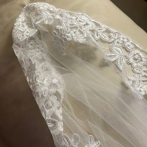 10. Long and Sophisticated Wedding Veil 👰‍♀️